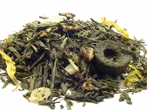 100g Die Acht Schätze des Shaolin ®, aromatisierter grüner Tee loser Tee - Picture 1 of 1