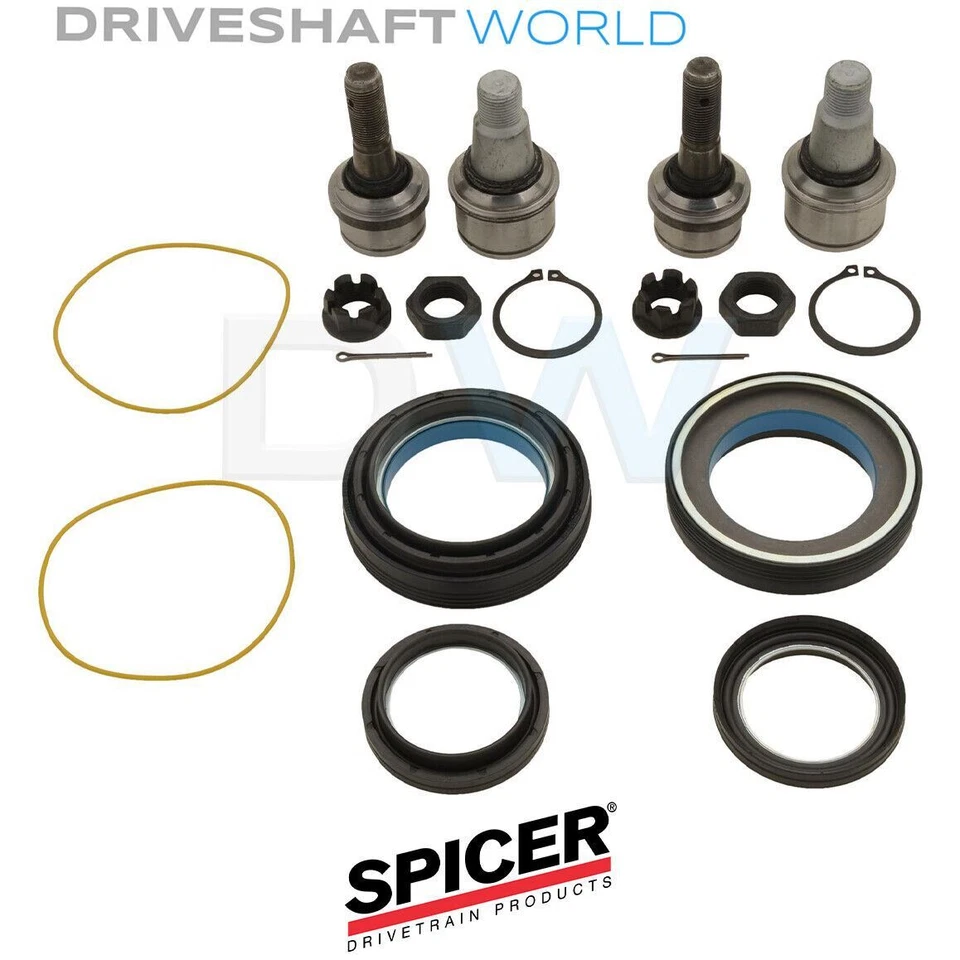 Комплект шаровых шарниров подвески Spicer 2020314 для Ford F250, F350, F450, F550 Dana 60 - Изображение 1 из 1