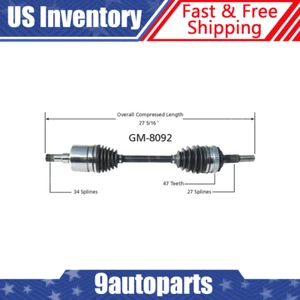 Fits Buick Century Chevy Lumina APV Olds 98 Bonneville Front Right CV Axle Joint - Picture 1 of 4