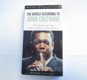 THE WORLD ACCORDING TO JOHN COLTRANE DELUXE EDITION VHS TAPE 1993 VIDEO - Tested