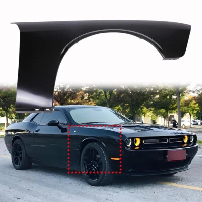 Passenger Side Primed Fender For 2008-2017 Dodge Challenger CH1241285 Foto 1 de 4