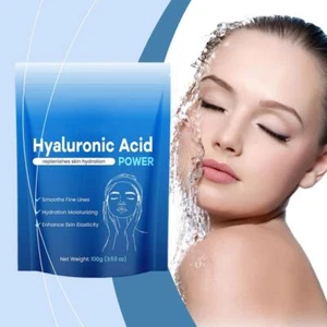 Hyaluronic Acid Powder Replenishing Skin Hydration Improving Skin Elasticit GX - Picture 1 of 11