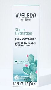Weleda Sheer Hydration Daily Lotion 1 FL Oz , Brand New,