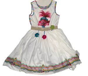 Pippa & Julie x DreamWorks Trolls Girl Size 8 Dress Whimsical Colorful Party - Picture 1 of 7