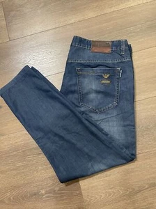 Vintage Denim Kultur Armani Jeans handgefertigt in Italien Gr. 38 (Beschreibung). - Bild 1 von 18