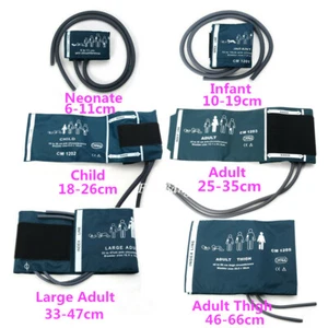 Arm Blood Pressure/Patient Monitor NIBP Cuff Adult Child Infant Neo Double-tube - Picture 1 of 46