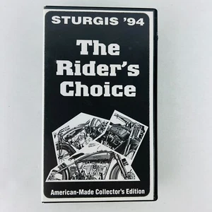 Sturgis '94 - The Rider's Choice VHS Video Tape Collectors Edition - Picture 1 of 2