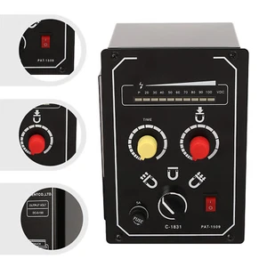 Controlador de mandril electromagnético 0-100V 5A DC fuerza magnética ajustable 110V - Imagen 1 de 15