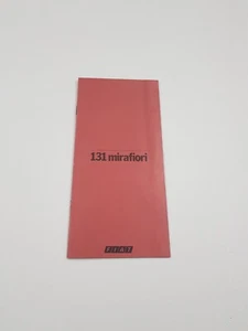 BROCHURE FIAT 131 MIRAFIORI BROCHURE - Picture 1 of 9