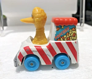 vintage big bird in popcorn truck 1983 Childrens television workshop/Hong Kong - Picture 1 of 6