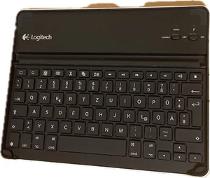 Logitech Ipad Tastatur (Einsteckleiste bis 24cm) - Bild 1 von 3