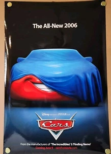 CARS 2006 Double Sided ONE SHEET Original Teaser Movie Theater poster 27" x 40" - Picture 1 of 11