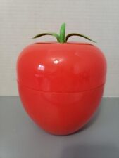Vintage 1970's Plastic Apple Small Ice Bucket Container