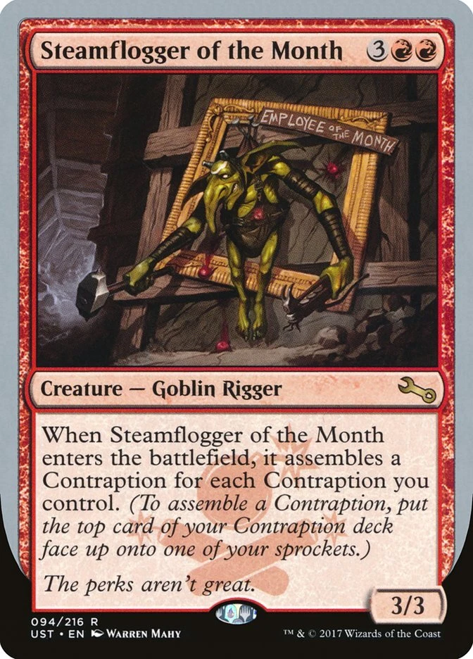 Steamflogger of the Month (UST 94) Near Mint - MTG single - Image 1 of 1