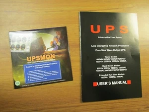 New.. UPSMON UPS Power Management Software CD-ROM Version 2.72 .. WG-130 - Picture 1 of 7