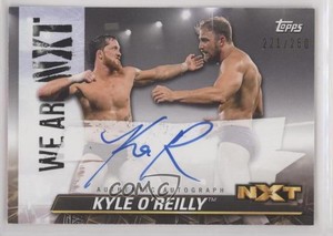 2021 Topps WWE NXT We Are NXT Auto /250 Kyle O'Reilly #A-KOR Auto