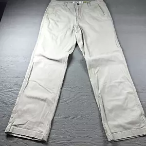 Pantalones Mountain Khakis para Hombre 34X32 Medidos Beige Relajado Algodón Orgánico Exterior - Imagen 1 de 17