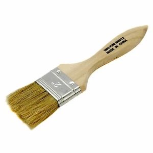 Chef Craft 2" Wide Natural Bristles Basting / Pastry Brush with Wooden Handle - Picture 1 of 3