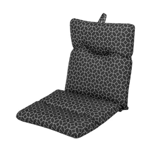 NEW-Outside Geometric Highback Cushion Outdoor Water Repellent Geometric-AU - Picture 1 of 10