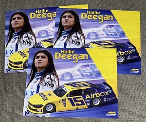 Hailie Deegan 2024 AirBox Dale Sr Throwback Darlington Postcard LOT OF 3 😳 - Picture 1 of 2