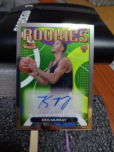 Carta basket Kris Murray 2024 Topps Finest Rookies autografo #RFA-KM - Foto 1 di 2