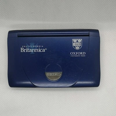 Seiko ER8100 Oxford Britannica Encyclopaedia Dictionary Thesaurus Spell Checker  - Image 1 of 4