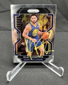 Klay Thompson Autograph Signed 2021-22 NBA Prizm #92 Golden State Warriors - Picture 1 of 2