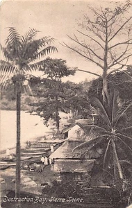 SIERRA LEONE - Destruction Bay - Publ. Unknown 210 - Picture 1 of 2