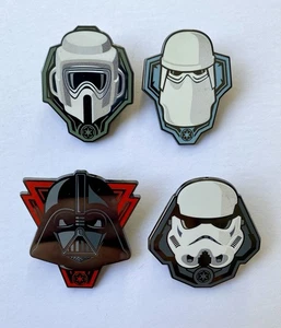 Disney Star Wars Only Pins Lot 4 Top Zustand Schneller Versand Collectors Edition - Bild 1 von 6
