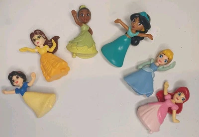 ИГРУШКИ DISNEY Princesses MCDONALDS 2021 HAPPY FOOD лот из 6 трудно найти! - Изображение 1 из 4