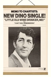 Original Dean Martin Little Old Weintrinker Werbeanzeige, montiert mit Magnetrahmen! - Bild 1 von 3