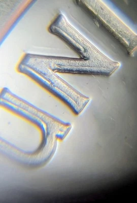 2000-S Proof Doubled Struck Doubled Die Obverse Silver Quarter( Proof Set) - Image 1 of 4