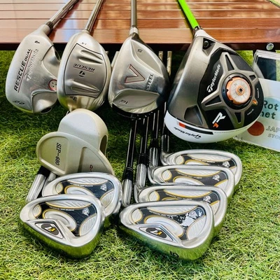 Taylormade Fullset R1 1w 3w 5w 4hy r7 Iron 56789P 11PCS S Flex Golf Club Mens - Image 1 of 4