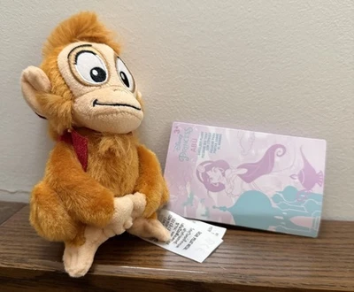 Disneyland Paris Exclusivo Abu Ombro Pelúcia Pal Aladdin Autêntico NOVO NOS EUA - Imagem 1 de 3