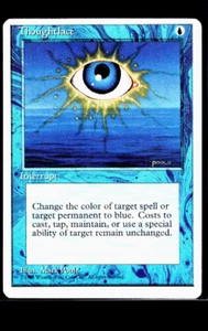 1995 MTG Magic The Gathering 4ED 4th Fourth Edition Vintage Thoughtlace - Picture 1 of 2