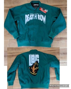 Neu!! Death Row Long Beach CA Arbeitsjacke grün, Kopfbedeckung Klassiker Gr. M 190 $ - Bild 1 von 12