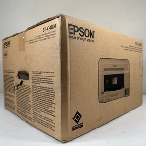 Epson WorkForce ST-C4100 Color Inkjet Wireless All-in-One Multifunction Printer - Photo 1/13