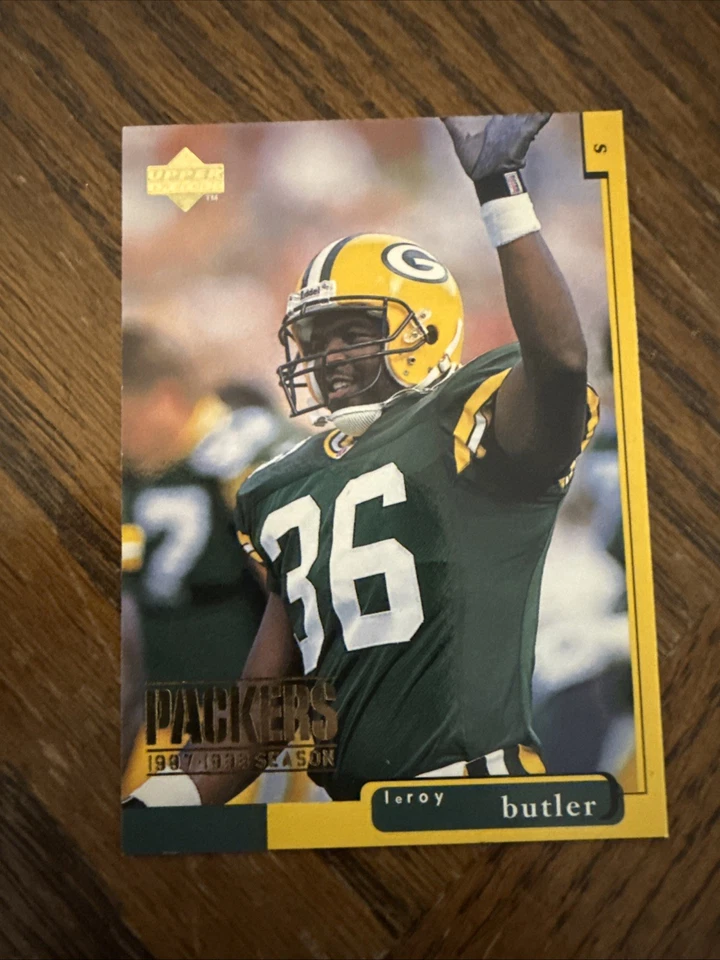 1998 Upper Deck Green Bay Packers - 1997-98 Season LeRoy Butler #GB15 - Image 1 of 2