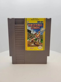 SNK Baseball Stars (NINTENDO NES) AUTHENTIC