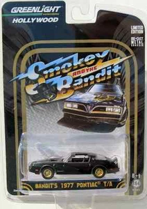 GREENLIGHT 2011 HOLLYWOOD SERIES 1 SMOKEY AND THE BANDIT 1977 PONTIAC TRANS AM - Picture 1 of 4