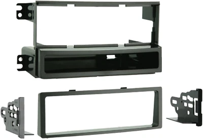 99-7324 Single DIN Installation Kit with Pocket for 2006-2008 Kia Optima, Black - Image 1 of 4