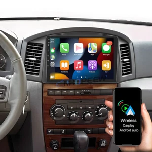 10.1" Android 15 Apple Carplay Autoradio GPS Für Jeep Grand Cherokee 2004-2007 - Bild 1 von 17