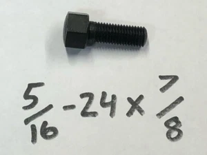5/16 - 24 X 7/8 High Hex Cap Screw, Reproduction, Pre war, Grade 8 - Picture 1 of 1