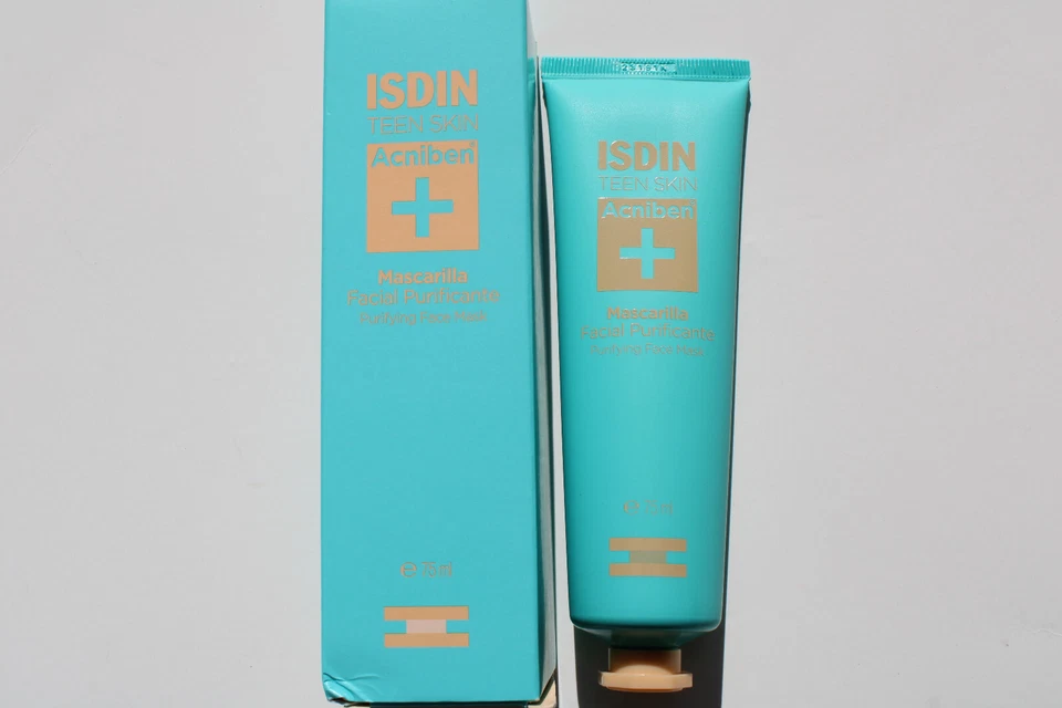 ISDIN TEEN SKIN ACNIBEN+ Purifying Face Skin Mask with Tanakura Clay 75 ml - Image 1 of 1