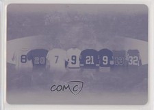 2019 Leaf ITG Used Sports Printing Plate Magenta 1/1 Carl Yastrzemski HOF 0c3