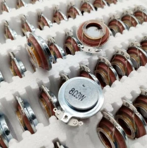 2pcs 34MM 8Ω 3W Vibrating speaker Resonant audio Loudspeaker Parts - Picture 1 of 4