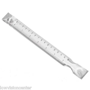 2X Lupa de barra de 10 pulgadas de largo con regla ¡ver fácilmente de nuevo! - Imagen 1 de 1