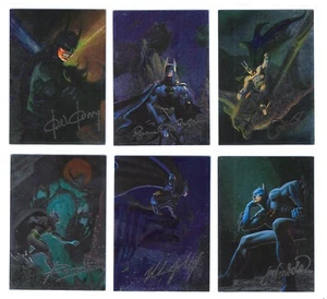 1996 BATMAN Master Series Fantasy Spectra-Etch Chase Card set (6) Skybox - Picture 1 of 1