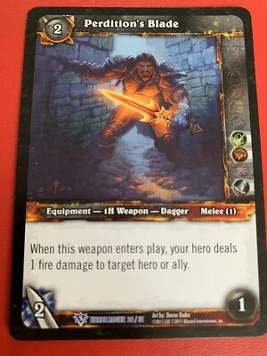 World of Warcraft (WOW) TCG - Perdition's Blade - Image 1 of 2