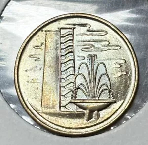 1967 Singapore 1 Cent One Toner AT 18 - Picture 1 of 2